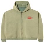 GV Gallery Casamigos Zip Up Hoodie raspberry hills clothing premium streetwear hoodie green