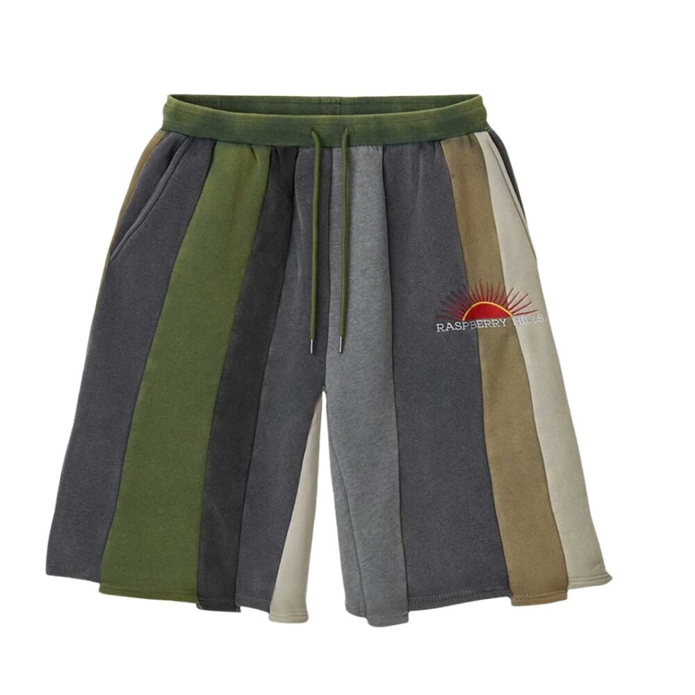 GV Gallery bonsai shorts multicolor panel streetwear design